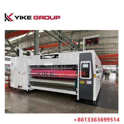 YIKE GROUP 리드 엣지 피더 1200X2400MM 4 컬러 플렉소 프린팅 슬로팅 다이 커팅 머신