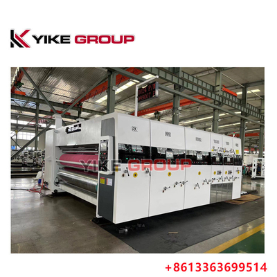 YIKE GROUP 리드 엣지 피더 1200X2400MM 4 컬러 플렉소 프린팅 슬로팅 다이 커팅 머신