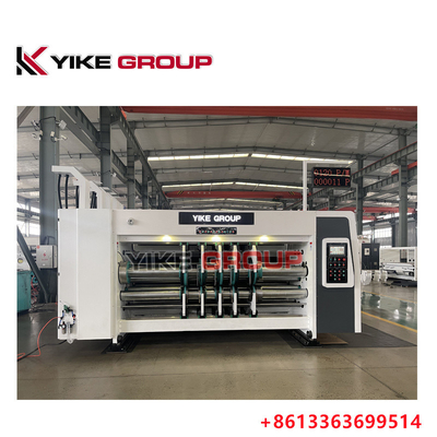 YIKE GROUP 리드 엣지 피더 1200X2400MM 4 컬러 플렉소 프린팅 슬로팅 다이 커팅 머신