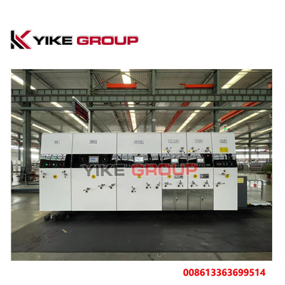 목록으로 만들어지는 자동적인 선단 Flexo 4 컬러 인쇄기 Slotter Diecutter 기계 ISO 세륨