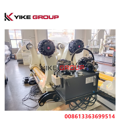 YK-2500 / 250,V6B 고속 자동 코러브 카드보드 생산 라인을 위한 수압 밀 롤 스탠드