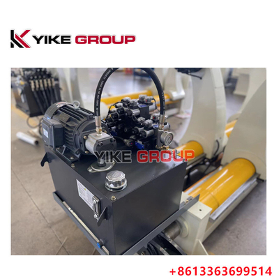 YK-2500 / 250,V6B 고속 자동 코러브 카드보드 생산 라인을 위한 수압 밀 롤 스탠드